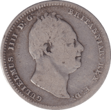 1834 SHILLING ( NF ) - SHILLING - Cambridgeshire Coins
