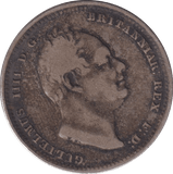 1834 SHILLING ( NF ) - SHILLING - Cambridgeshire Coins