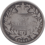 1834 SHILLING ( NF ) - SHILLING - Cambridgeshire Coins