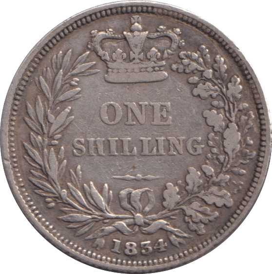 1834 SHILLING ( NF ) - SHILLING - Cambridgeshire Coins