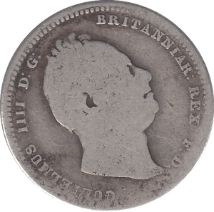 1834 SHILLING ( NF ) - SHILLING - Cambridgeshire Coins