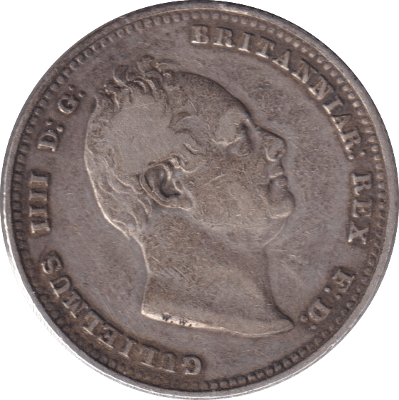 1834 SHILLING ( NF ) - SHILLING - Cambridgeshire Coins