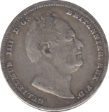 1834 SIXPENCE ( FAIR ) - SIXPENCE - Cambridgeshire Coins