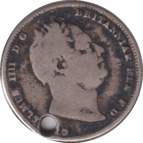 1834 SIXPENCE ( FAIR ) - SIXPENCE - Cambridgeshire Coins