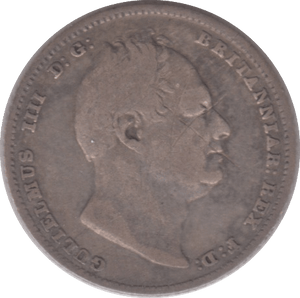 1834 SIXPENCE ( FINE ) - Sixpence - Cambridgeshire Coins
