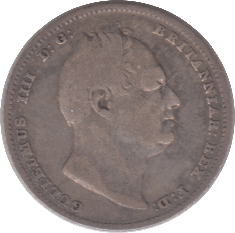 1834 SIXPENCE ( FINE ) - Sixpence - Cambridgeshire Coins