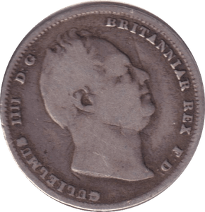 1834 SIXPENCE ( FINE ) - SIXPENCE - Cambridgeshire Coins