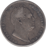 1834 SIXPENCE ( FINE ) - SIXPENCE - Cambridgeshire Coins