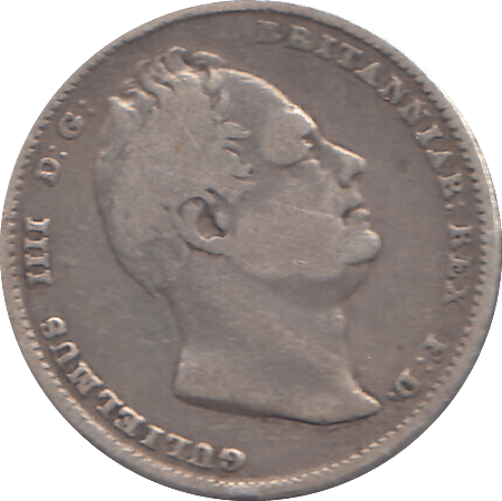 1834 SIXPENCE ( FINE ) - SIXPENCE - Cambridgeshire Coins