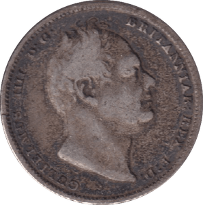 1834 SIXPENCE ( FINE ) - SIXPENCE - Cambridgeshire Coins