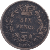 1834 SIXPENCE ( GF ) - SIXPENCE - Cambridgeshire Coins