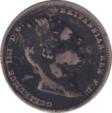 1834 SIXPENCE ( GF ) - SIXPENCE - Cambridgeshire Coins