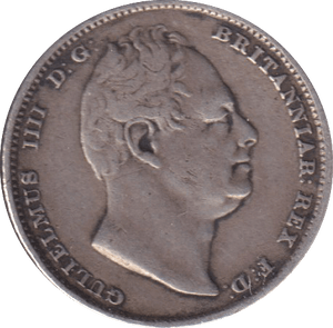 1834 SIXPENCE ( GVF ) - SIXPENCE - Cambridgeshire Coins