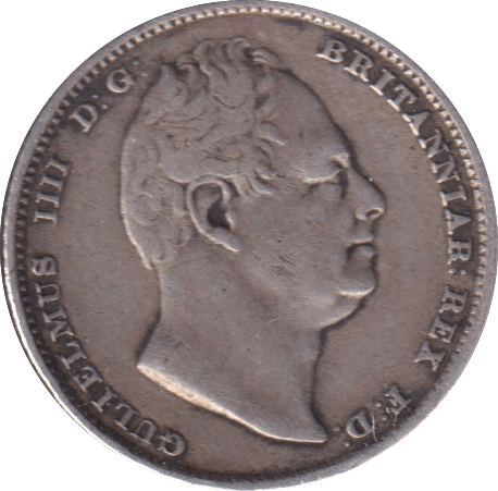 1834 SIXPENCE ( GVF ) - SIXPENCE - Cambridgeshire Coins