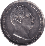 1834 SIXPENCE ( GVF ) - SIXPENCE - Cambridgeshire Coins