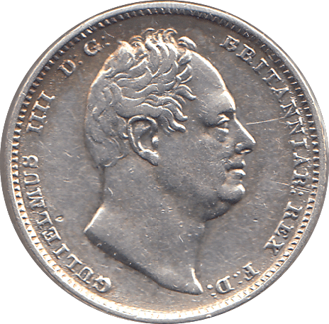 1834 SIXPENCE ( GVF ) - SIXPENCE - Cambridgeshire Coins