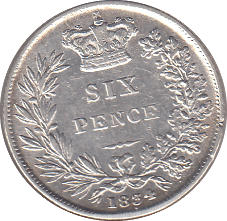 1834 SIXPENCE ( GVF ) - SIXPENCE - Cambridgeshire Coins