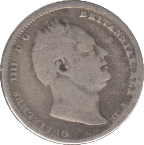 1834 SIXPENCE ( NF ) - SIXPENCE - Cambridgeshire Coins