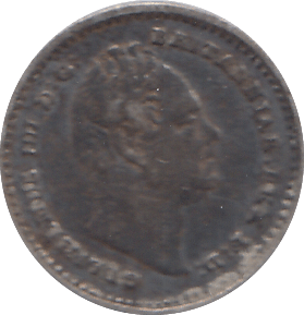1834 THREE HALF PENCE ( GVF ) - THREE HALF PENCE - Cambridgeshire Coins
