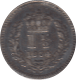 1834 THREE HALF PENCE ( GVF ) - THREE HALF PENCE - Cambridgeshire Coins