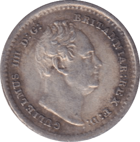 1834 THREE HALF PENCE ( GVF ) - THREE HALF PENCE - Cambridgeshire Coins