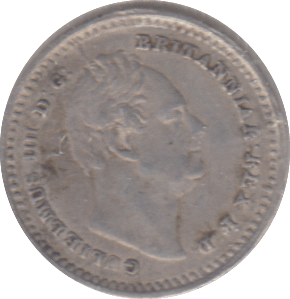 1834 THREE HALFPENCE ( VF ) - THREE HALF PENCE - Cambridgeshire Coins
