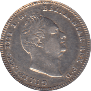 1834 THREEPENCE ( GVF ) - THREEPENCE - Cambridgeshire Coins