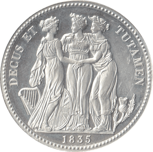 1835 BRITANNIA COIN F216 - WORLD COINS - Cambridgeshire Coins