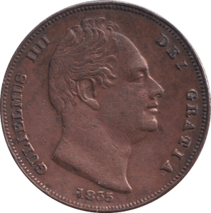 1835 FARTHING ( EF ) - FARTHING - Cambridgeshire Coins