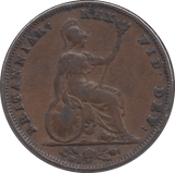 1835 FARTHING F60 ( FINE ) - FARTHING - Cambridgeshire Coins