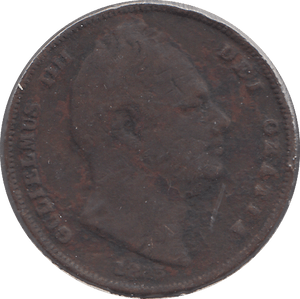 1835 FARTHING F61 ( FINE ) - FARTHING - Cambridgeshire Coins