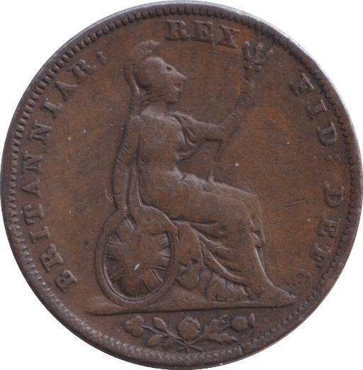 1835 FARTHING ( GF ) - FARTHING - Cambridgeshire Coins