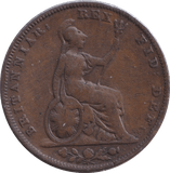 1835 FARTHING ( GF ) - FARTHING - Cambridgeshire Coins