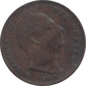 1835 FARTHING ( GF ) - FARTHING - Cambridgeshire Coins