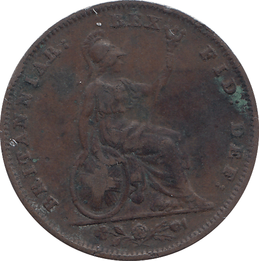1835 FARTHING ( GF ) - FARTHING - Cambridgeshire Coins