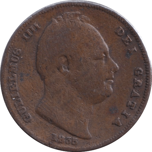 1835 FARTHING ( GF ) - FARTHING - Cambridgeshire Coins