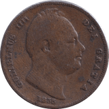 1835 FARTHING ( GF ) - FARTHING - Cambridgeshire Coins