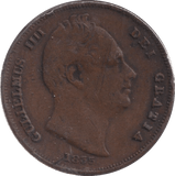 1835 FARTHING ( GF ) - WORLD COINS - Cambridgeshire Coins