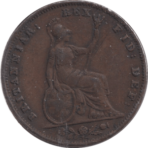 1835 FARTHING ( GF ) - WORLD COINS - Cambridgeshire Coins