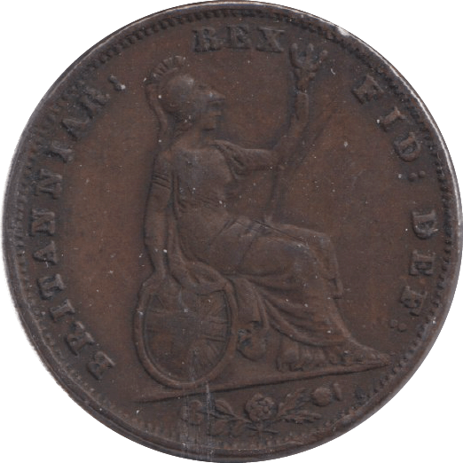 1835 FARTHING ( GF ) - WORLD COINS - Cambridgeshire Coins