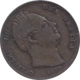 1835 FARTHING ( VF ) - FARTHING - Cambridgeshire Coins