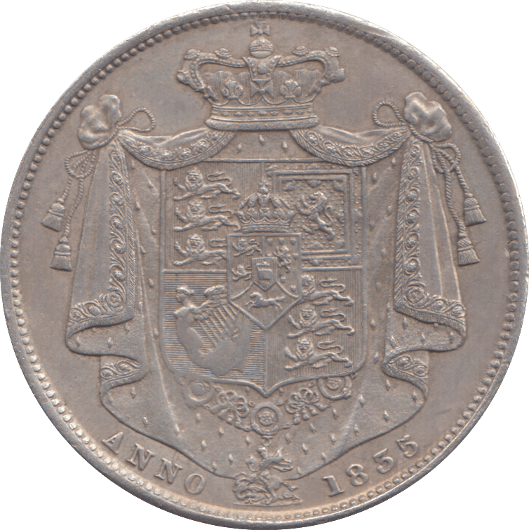 1835 HALFCROWN ( EF ) - HALFCROWN - Cambridgeshire Coins