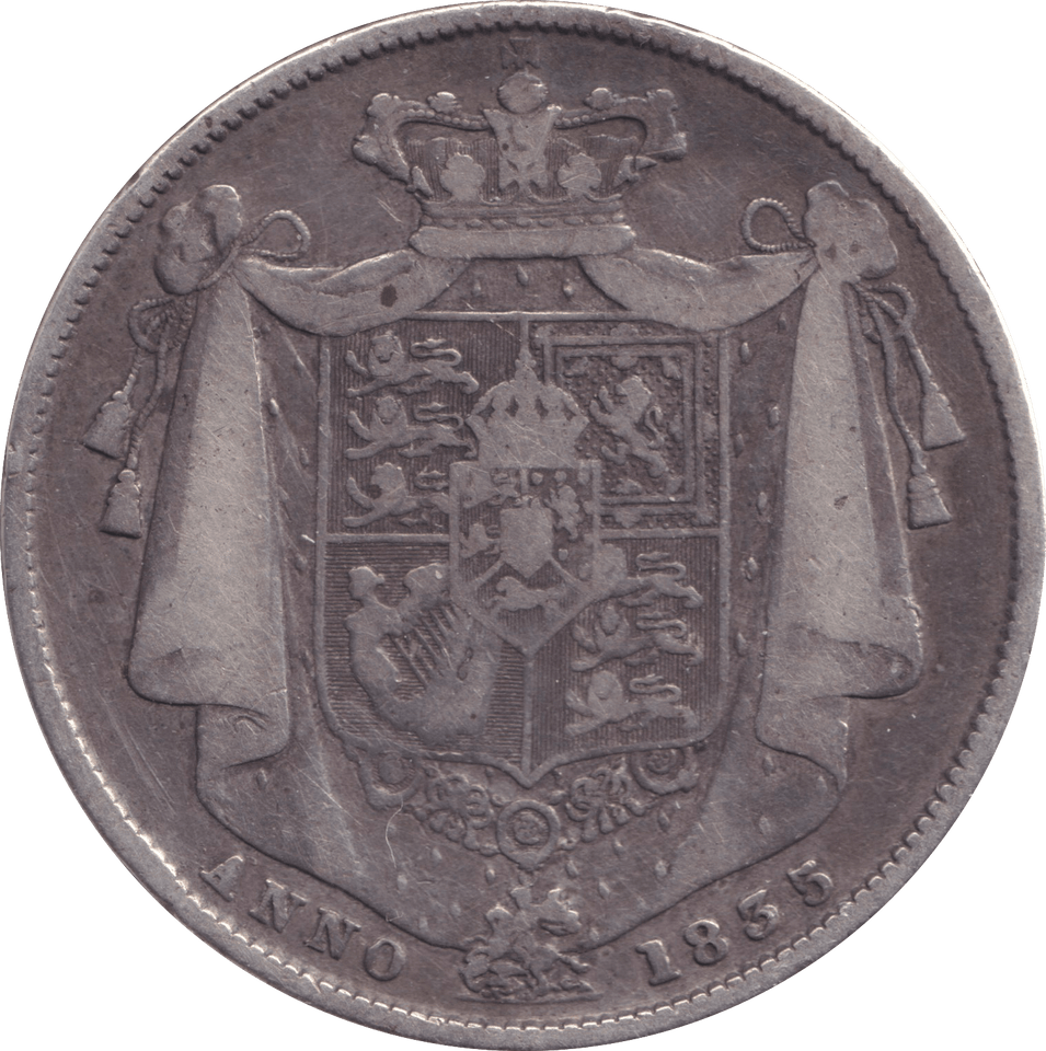 1835 HALFCROWN ( FINE ) - HALFCROWN - Cambridgeshire Coins