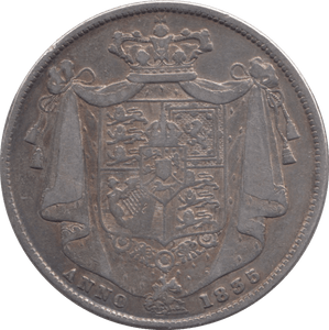 1835 HALFCROWN ( FINE ) - HALFCROWN - Cambridgeshire Coins