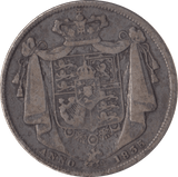 1835 HALFCROWN ( GF ) - HALFCROWN - Cambridgeshire Coins