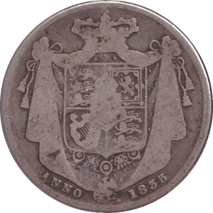 1835 HALFCROWN ( NF ) - HALFCROWN - Cambridgeshire Coins