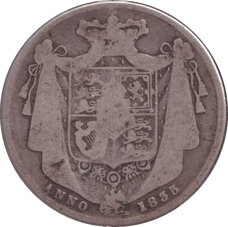 1835 HALFCROWN ( NF ) - HALFCROWN - Cambridgeshire Coins