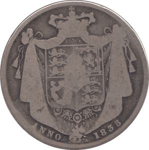 1835 HALFCROWN ( NF ) - Halfcrown - Cambridgeshire Coins