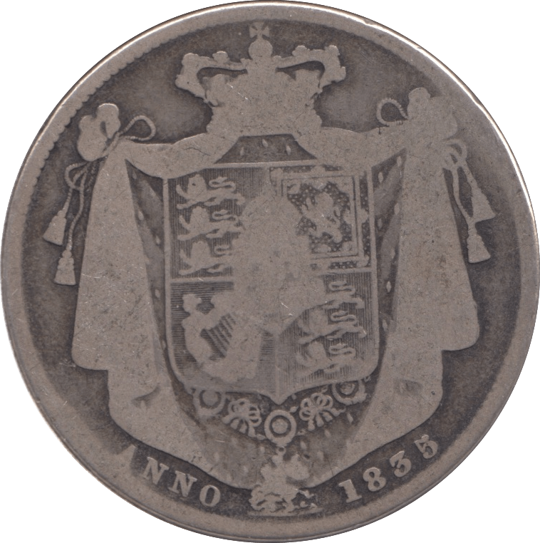 1835 HALFCROWN ( NF ) - Halfcrown - Cambridgeshire Coins