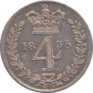 1835 MAUNDY FOURPENCE ( AUNC ) - MAUNDY FOURPENCE - Cambridgeshire Coins